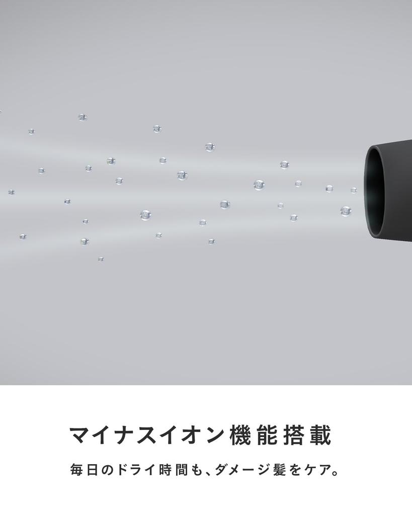 Limited SALONIA Speedy Ion Hair Dryer High Fast Negative Ion [2024 Spring/Summer Edition] [Celebrate Purple] Airflow, Drying, Lightweight, SL-013CP