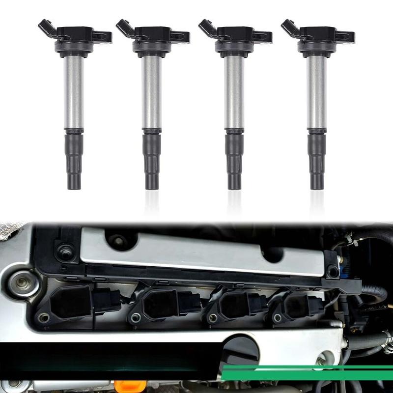 90919-02258 1/4PCS New Ignition Coils Denso For Toyota Corolla ZRE152 Prius Matrix 2009 Scion IM xD 1.8L C-HR 9091902258
