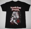 Demolition Hammer Band BRUTAL SKULL ATTACK Cotton S To 5XL Black Shirt TU501 Unisex T-Shirt