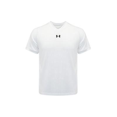 Logo Ležérní Prodyšné Fotbalový Tréninkový Zápas Pletené Tričko Unisex Vrcholy Bílá 21500531-100