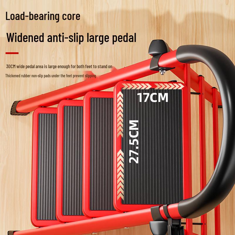 Compact Multi-Functional 4-Step Folding A-Frame Household Ladder