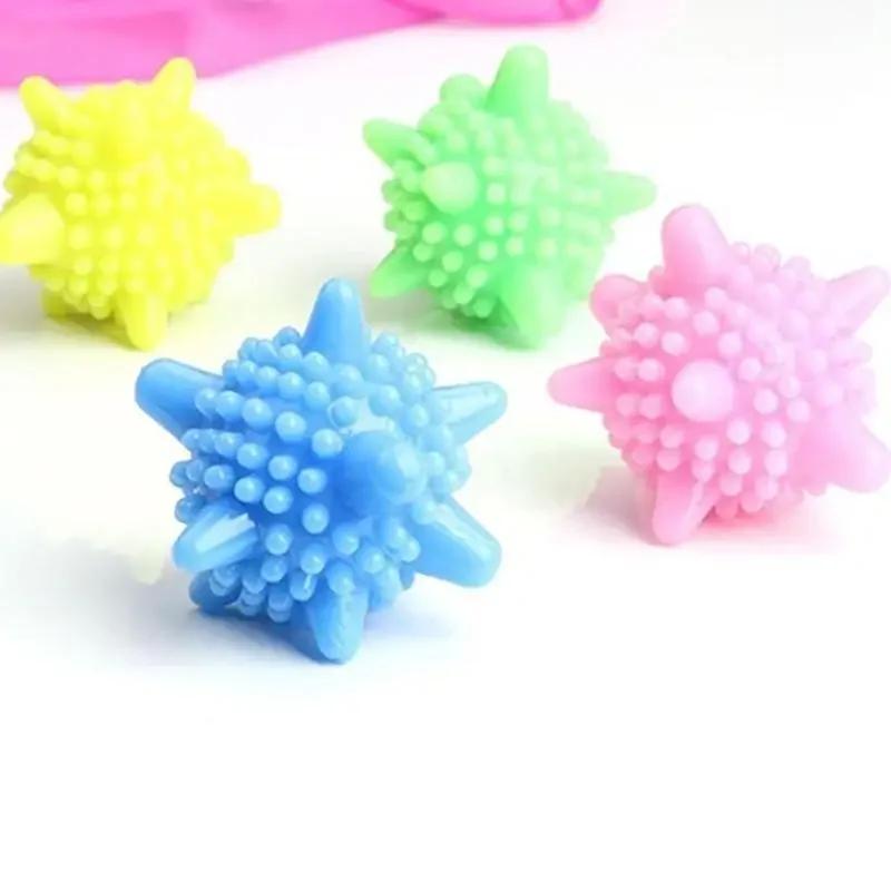 4pcs/Set Random Color Reusable Washing Machine Cleaning Remove Stains