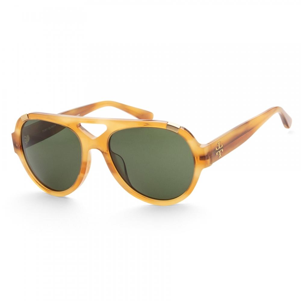 

Tory Burch Women s TY7164U-192071 Fashion 55mm Honey Tortoise Sunglasses