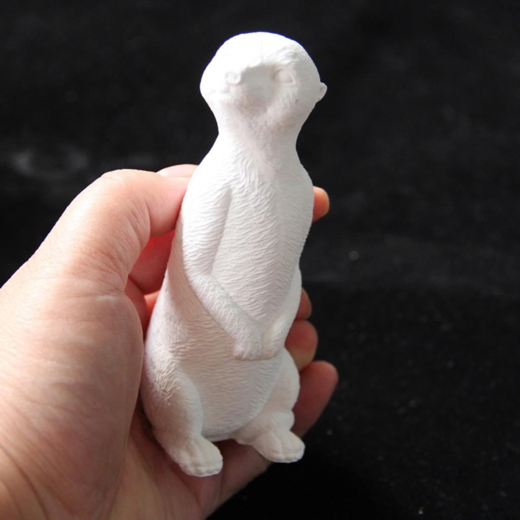 Surikater Lysstøpeform Silikonform for Unike Håndlagde Håndverk Epoxy Resin Skrivebordsdekorasjon Lagingsform