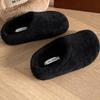Women's Home Slippers Casual Plush Slippers for Women Winter Outerwear Flat Bottom Baotou Half Slippers Women Dames Muiltjes