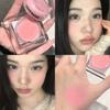 Who Invented the Blush Contouring Technique? the Vibrant Peach Matte Single-Color Multi-Use Blush In the Form of a Creamy Blush
