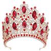 DIEZI New Arrival Princess Big Crystal Crown For Women Wedding Bridal Bride Luxury Elegant Queen Tiara Crown Hair Accessories