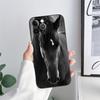 Black White Horses Galloping Phone Case for iPhone 11 15 Pro Max Case Coque 14 Plus 13 Pro 12 X XS XR 7 8 SE 2020 TPU Soft Cover