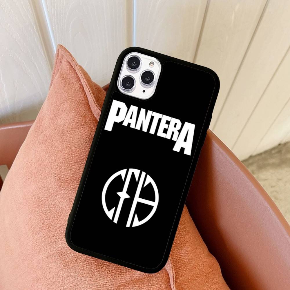 Dark Heavy Metal Rock P-PanteraS Band For IPhone 11 12 13 14 15 16 17 Pro Max Plus TPU+PC Shockproof Back Phone Cases