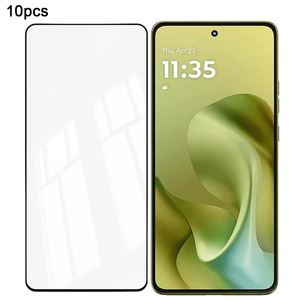 RURIHAI 10Pcs For Motorola Moto G86 5G/G86 Power 5G High Aluminium-Silicon Glass Film 0.26mm 2.5D Screen Protector