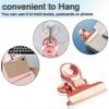 Metal Clips, Clip Clamps, 100 Pcs Metal Hinge Clamps, 22mm Paper Clamp, Metal Photo Clamp, Office Binder Clips, For Photo Pictures, Home Kitchen, Offi