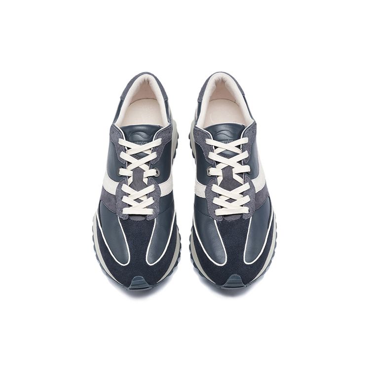 Li-Ning 1990 Zhenrong Splicing Versatile Low-Top Sports Casual Shoes Men Sneakers Black White ALJS073-2