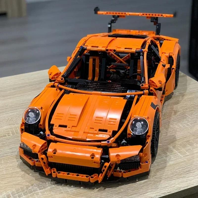 2704pcs classic film  42056 MOC Bricks GT3 RS Technicial Car Toys for Boys Gifts Kids Constructor Model Building Kits for Adults