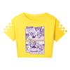 5632 Kids Girls Lily Lovebraids Print Slim Fit Short T-Shirt