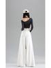 Women's Drapey Wide-Leg High-Waisted Slimming Floor-Length Pants - 2026 Spring/Summer Collection