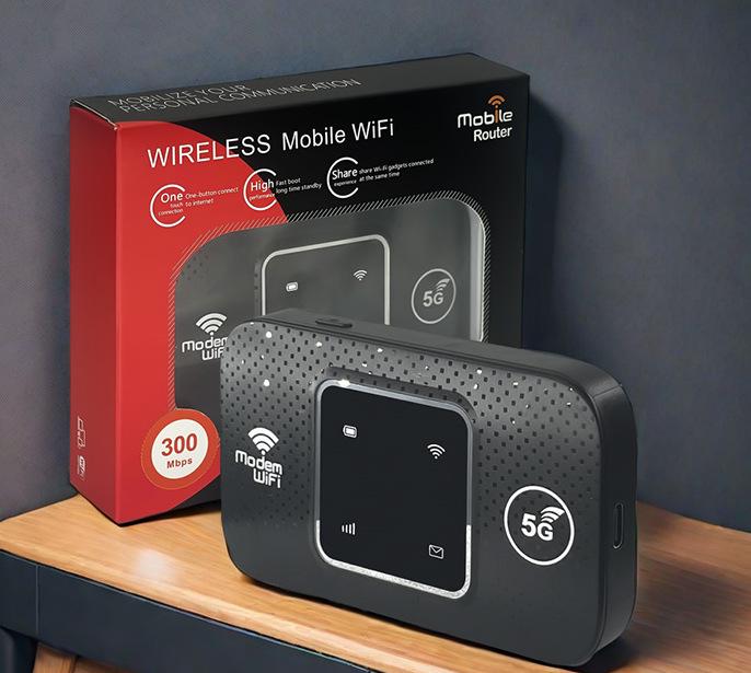 Pocket 4G Portable WiFi Router with TYPE-C and SIM Card Slot (EU)