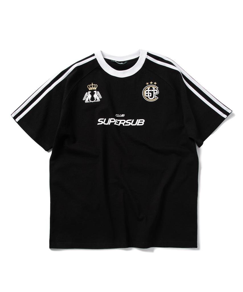 SUPERSUB Club Replica Short Sleeve T-Shirt - Black