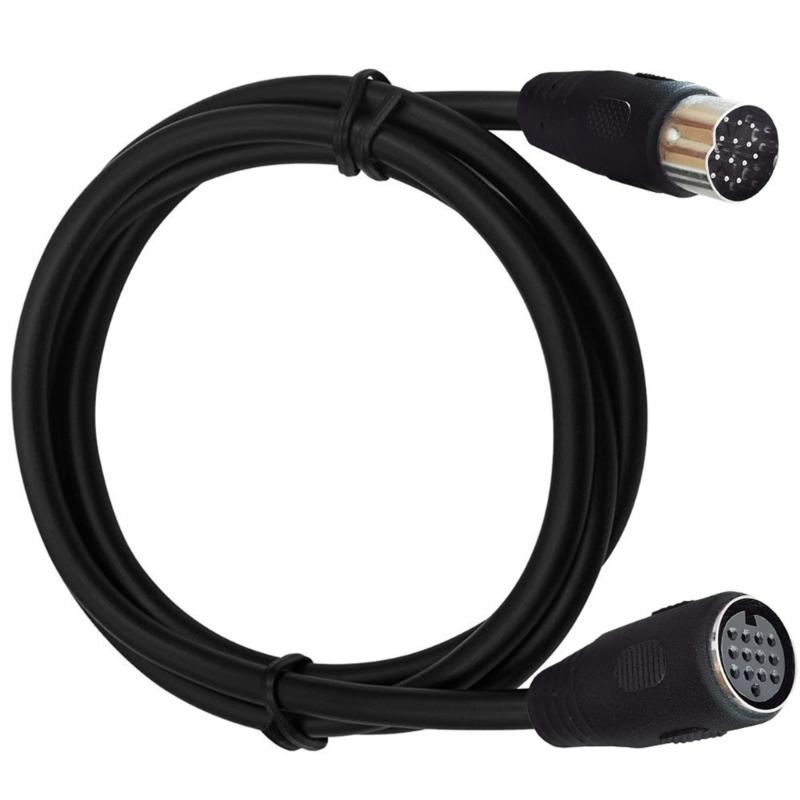 DIN 13 PIN Male To Male/Female Electrical Signal Control Cable S-Video Power Signal Extension Cable for Stage Atomizer
