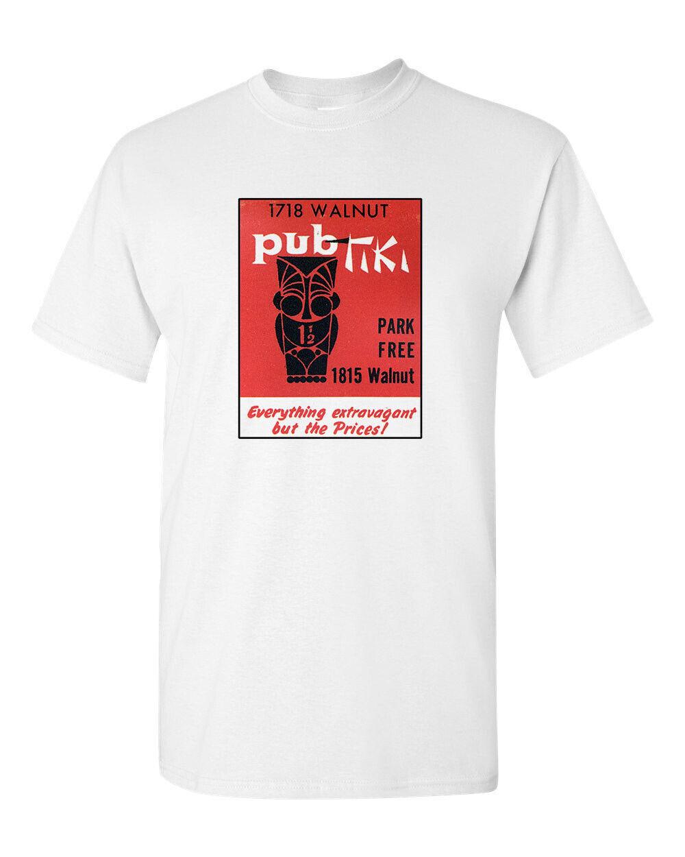 Retro Tiki T Shirt White 100% Cotton Mug Bar No. 27 Pub Tiki XL