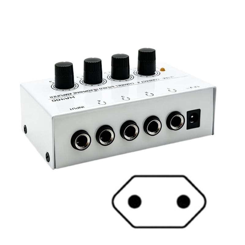 MultiDevice Audios Splitter Compactly Headphone Amplifier For Audios Engineers And Musicians High Fidelitys Sound Output
