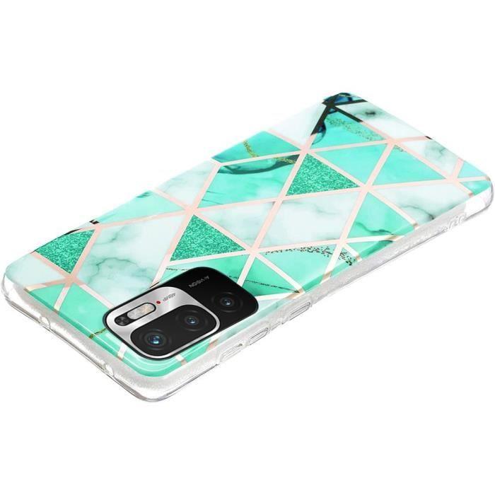 Protective Case - E.F.CONNECTION - Redmi Note 10 5G - Turquoise - Ultra Thin - Flexible