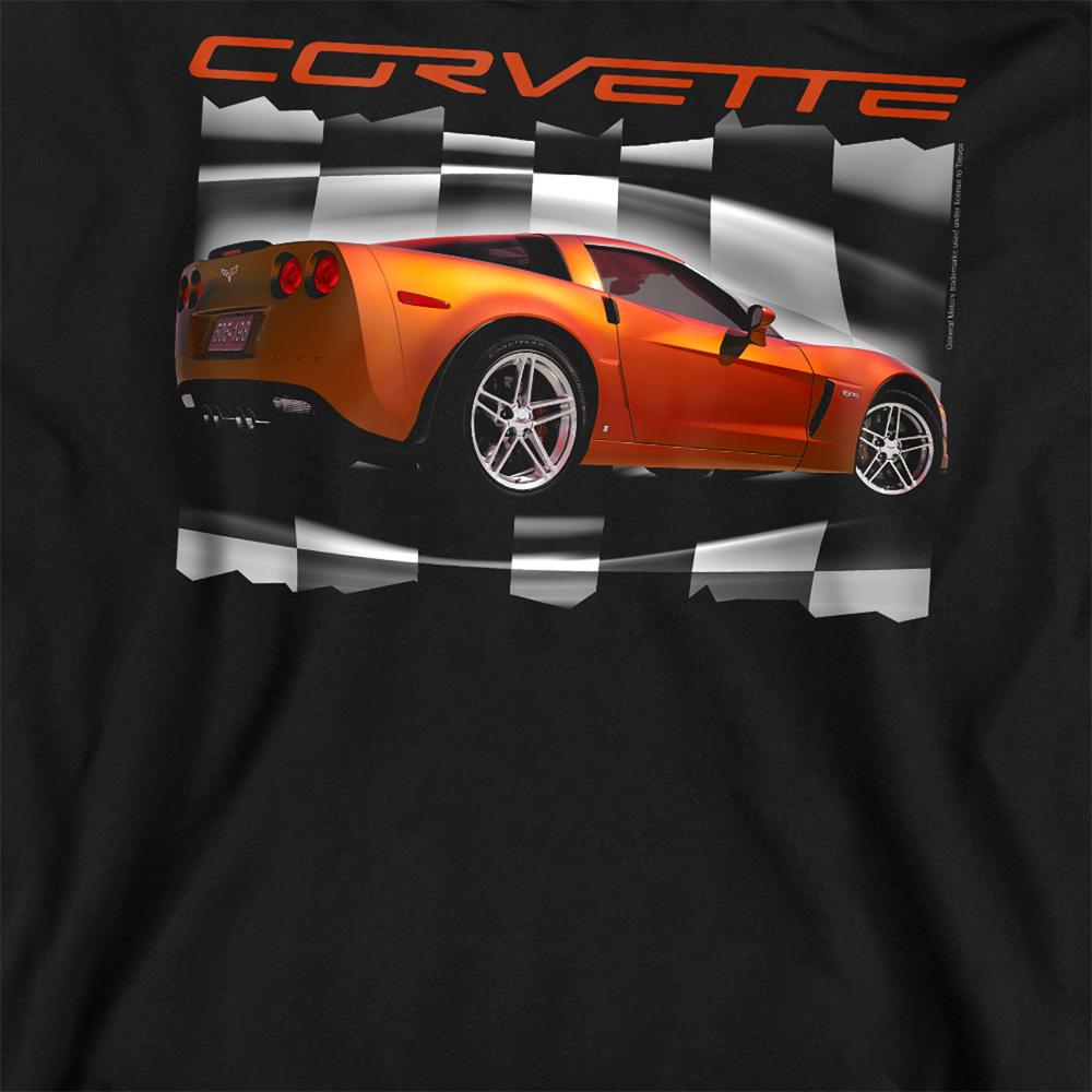 Chevrolet Unisex Adult Orange Z06 Vette Sweatshirt