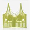 Fishbone Bra Summer Lace Lingerie Ladies Sexy Soft Steel Ring To Collect Breasts Bra