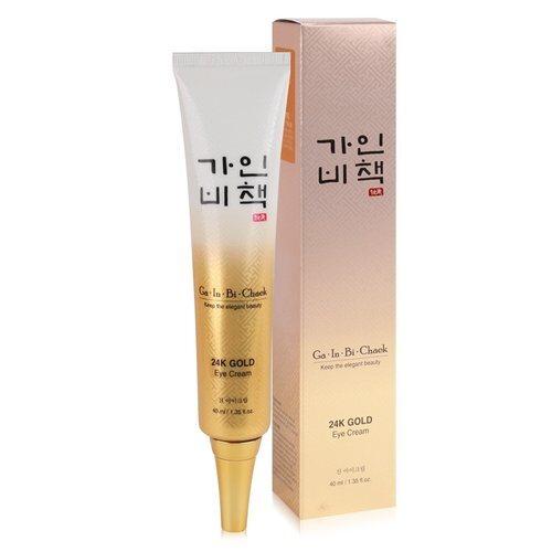 

GaInBiChaek Jin 24K Gold Eye Cream 40ml / Ginseng Root Exosome Elasticity Care Wrinkle Improvement_635092