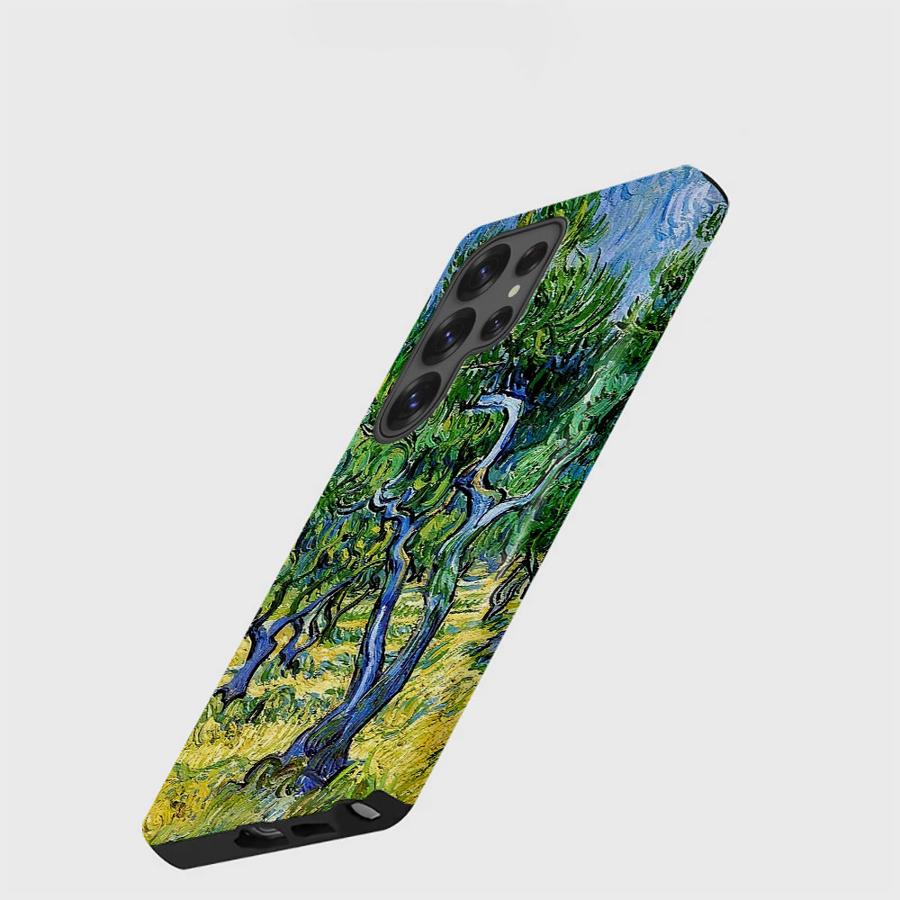 Van Gogh Fashion Still Life Flower Branches Soft Cover Capa Phone Case for Samsung Galaxy S25 S20 FE A16 S24 Ultra A26 S23