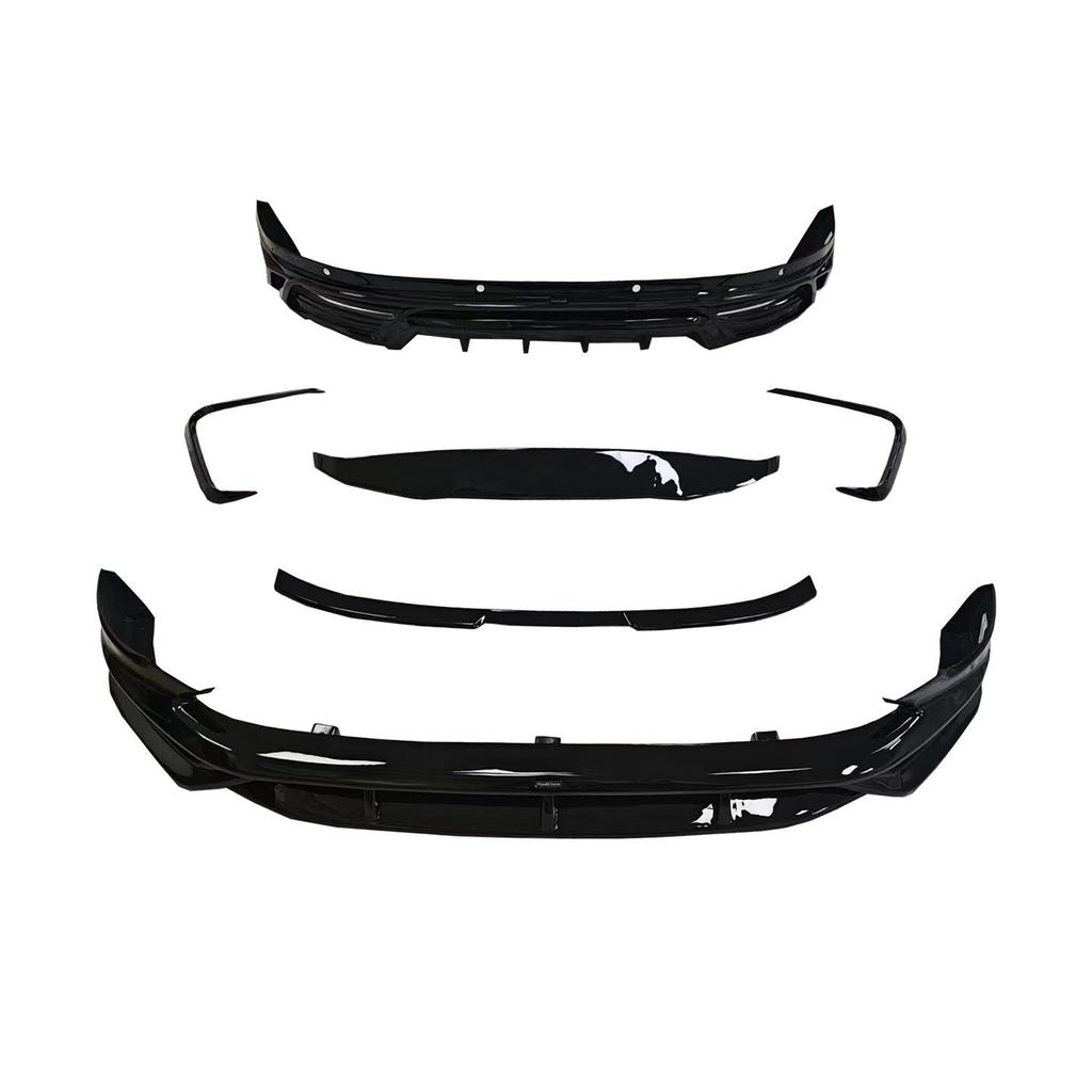 NIO ES6 Upgrade: Pluto Bright Black Aero Kit (Front Lip, Rear Lip, Tail Wing, Top Wing) for 2023-2024 Models