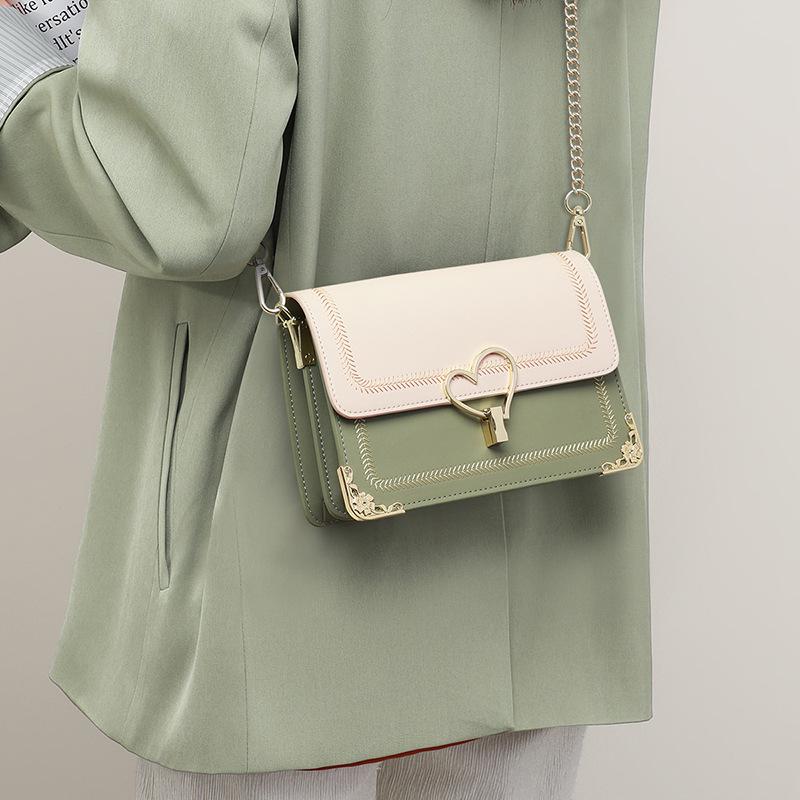 Bag Women's Bag New Messenger Bag Niche Chain Underarm Bag One Shoulder Birthday Gift for Girlfriend