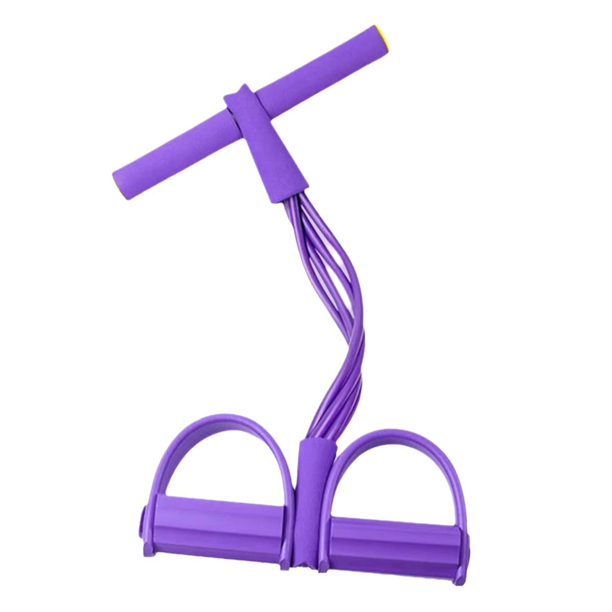 Four-Tube Tensioner Multi-Functional Fitness Band for Yoga Abdominal Strengthening Sit-Up Assistive Home Workout