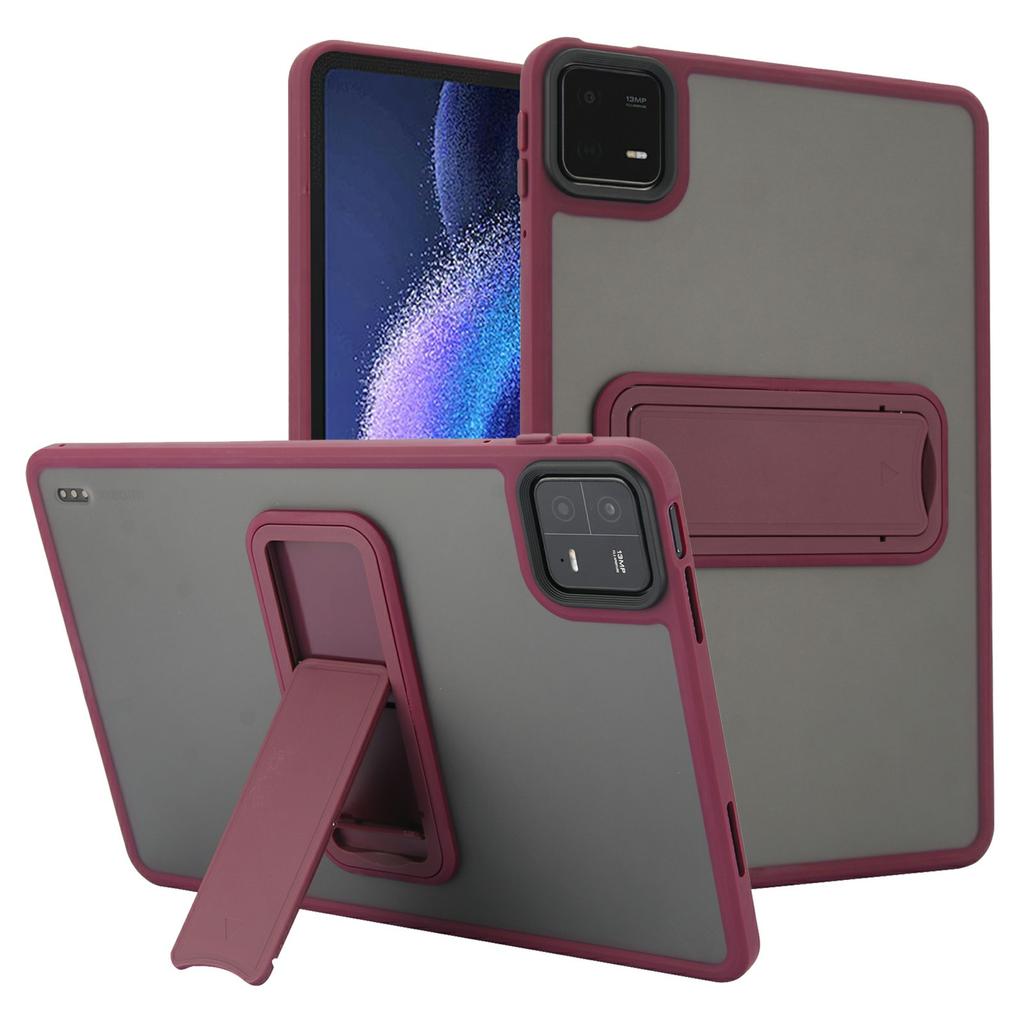 For Xiaomi Pad 6/Pad 6 Pro Case with Kickstand TPU+PC Skin-Touch Tablet Cover