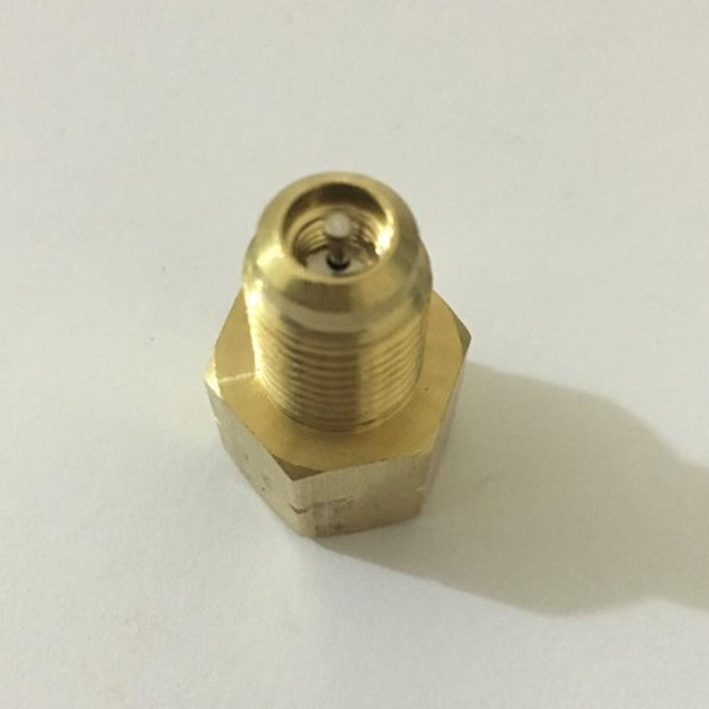 Adapter M 5/16 X F 1/4 SAE Air Conditioner Quick Couplers Air Refrigerant R410a R32 Filling Conditioning T0W5