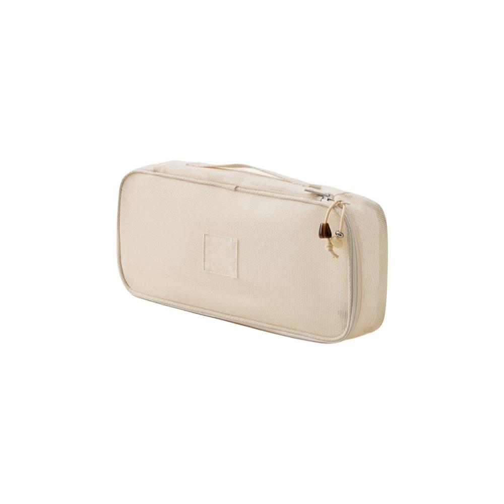 

PVC Hair Dryer Storage Bag Large Capacity Waterproof Hair Styling Case Space Saving Dust-proof Cosmetics Bag for Home белый
