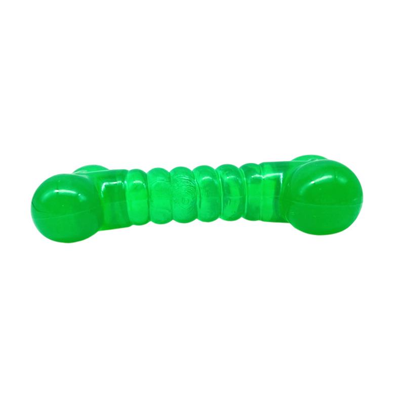 Creative Jelly Bone: Bite-Resistant Teething & Cleaning Toy for Dogs - Easy To Clean, Floats In Water, Fun & Educational
