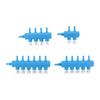 Aquarium Air Control Valves Blue Plastic 2-6 Ways Fish Tank Split-flow Tank Air Pump Accessories