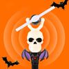 Accessories LED Spinning Windmill Halloween Glow Stick Rotating Light Toy Music Luminous Sticks