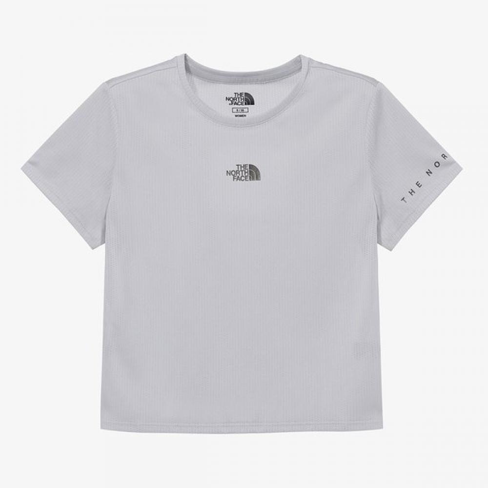 

The North Face Women S Ventrunner Short Sleeve Round Tee Ice Gray Nt7ur35k ICE GRAY/085