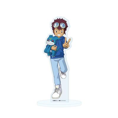 Digimon Adventure 02 27 Daisuke Motomiya & Veemon Plush Toy Ver. [Original Illustration] Acrylic Stand
