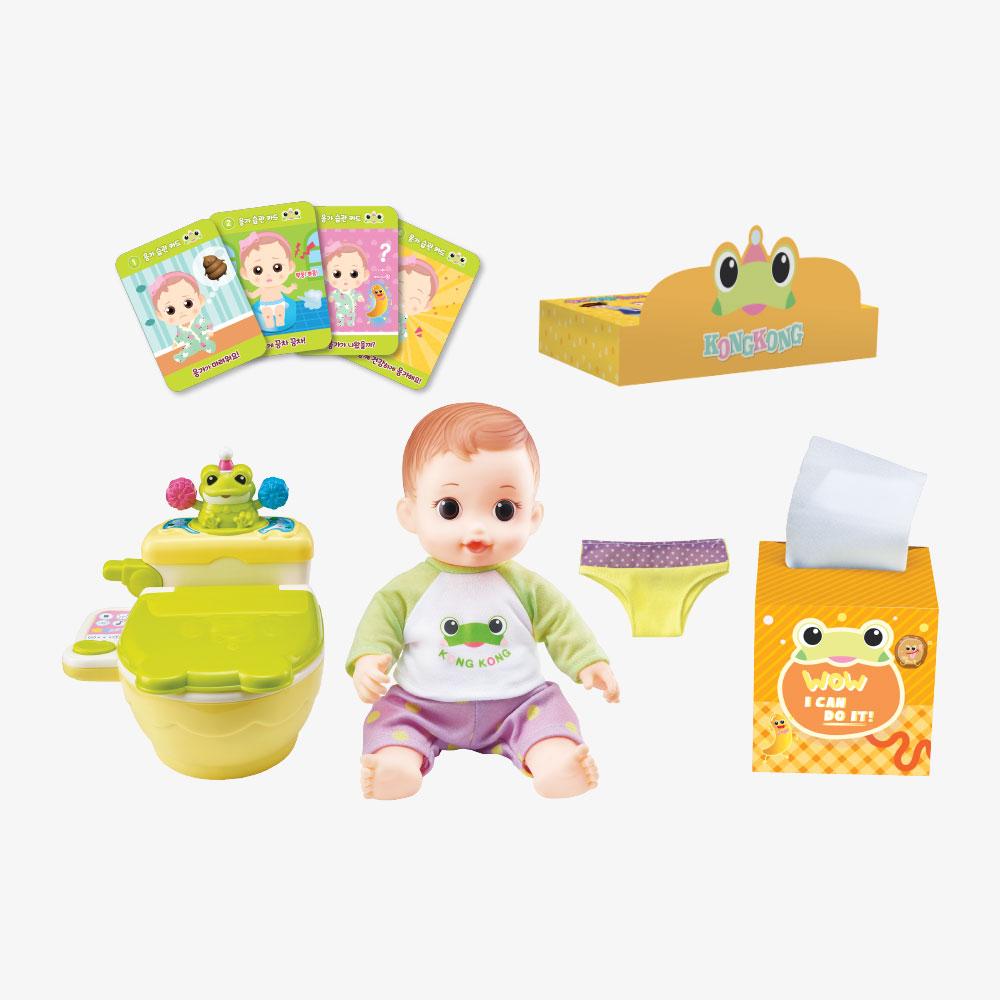 [young toys] Kongkongi Potty Training Baby Doll