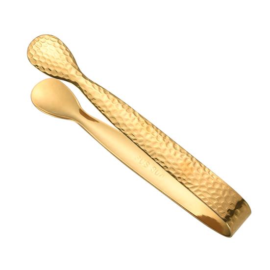 Stainless Steel Ice Tongs Mini Sugar Tongs Stainless Steel 304 Food Grade Compact Ice Cube Clip Non-Slip Grip Tongs for Coffee Sugar Cubes Bar Hot