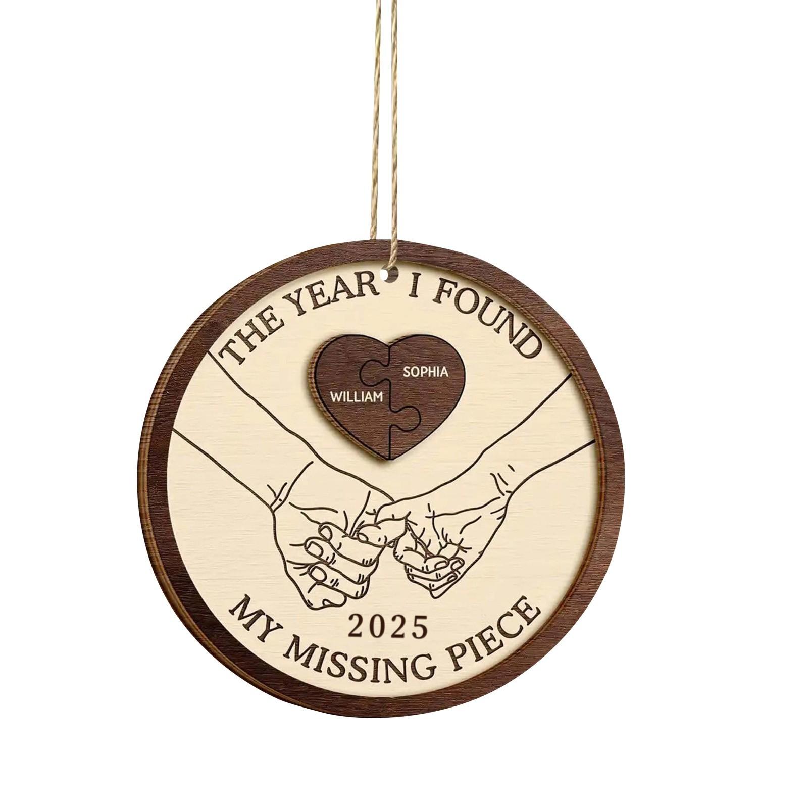 

Деревянное подвесное украшение на День святого Валентина, Домашний декор и выбор праздничного подарка One Size