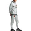 Nike Netherlands Tech Fleece Slim Fit Logo Mid Waist Football Pants Men Bottoms IB6049-025