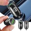 CGEZLH1 Car Charger Type C Fast Charging USB Ports Adapter For Nissan Nismo Tiida Sylphy Teana X Trail T30 T32 Almera Qashqai J10 J11