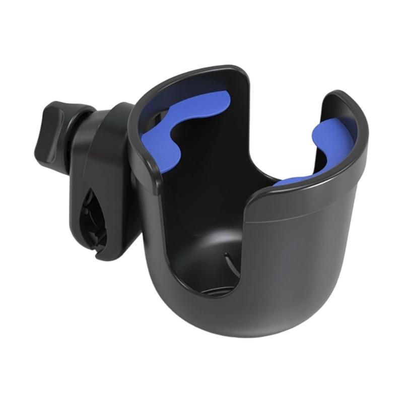 ABS Strollers Cup Holder Storage Organiser Nonslip Rubber Grip Flexible Silicone Insert for Secure