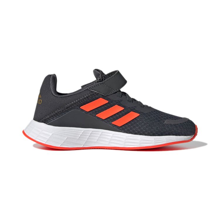 Adidas Duramo Sl Comfortable Daily Wear Durable Low-Top Kids Running Shoes Kids Running Shoes Gray Orange GW2240