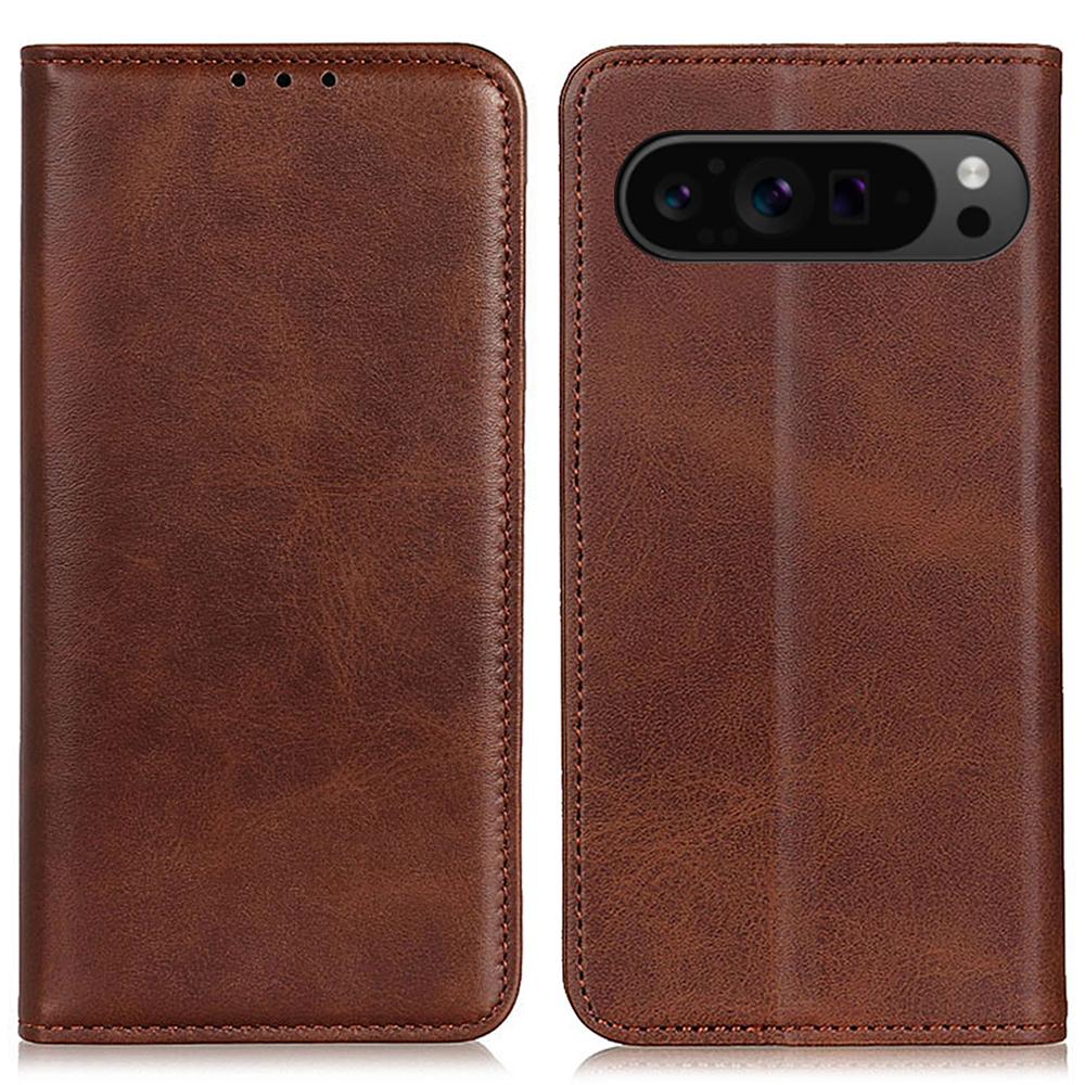 For Google Pixel 10 Pro/10/9 Pro/9 Case Split Leather Magnetic Adsorption Shockproof Flip Phone Cover