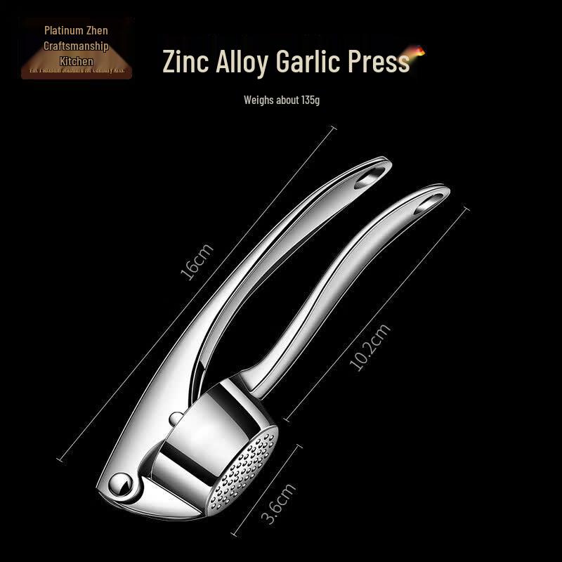 Zinc Alloy Manual Garlic Press