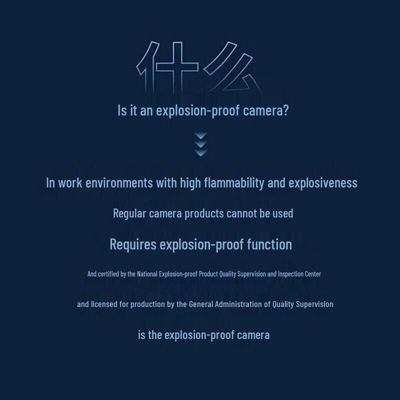 Dahua 8MP Explosion-Proof Security Camera with Face Detection and PoE CN plug (adapter included)